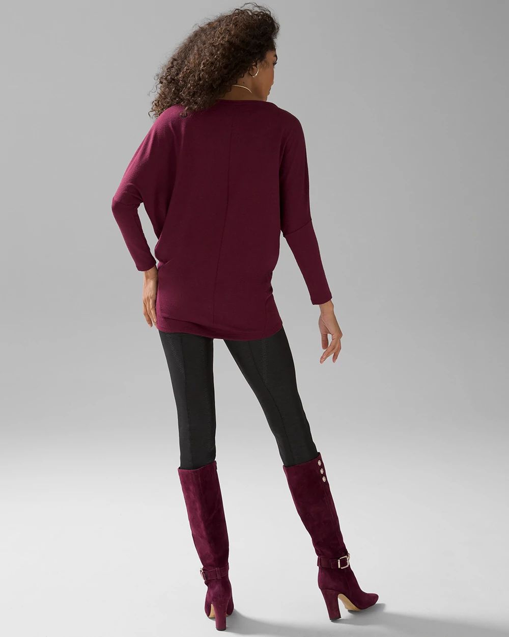 Cozy Knit Dolman Tunic