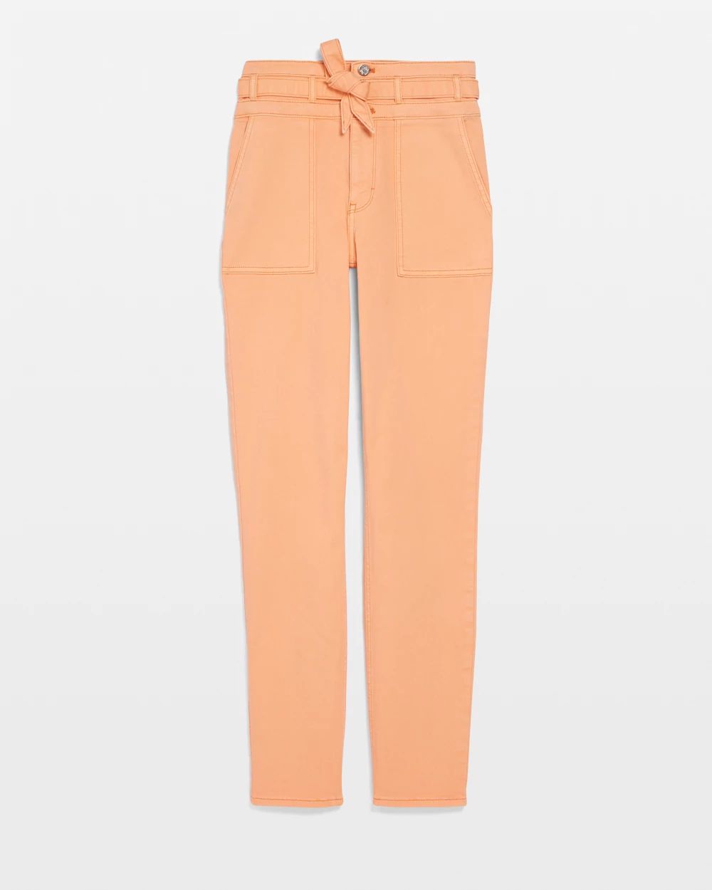 Extra High-Rise Utility Slim Ankle Jeans click to view larger image.