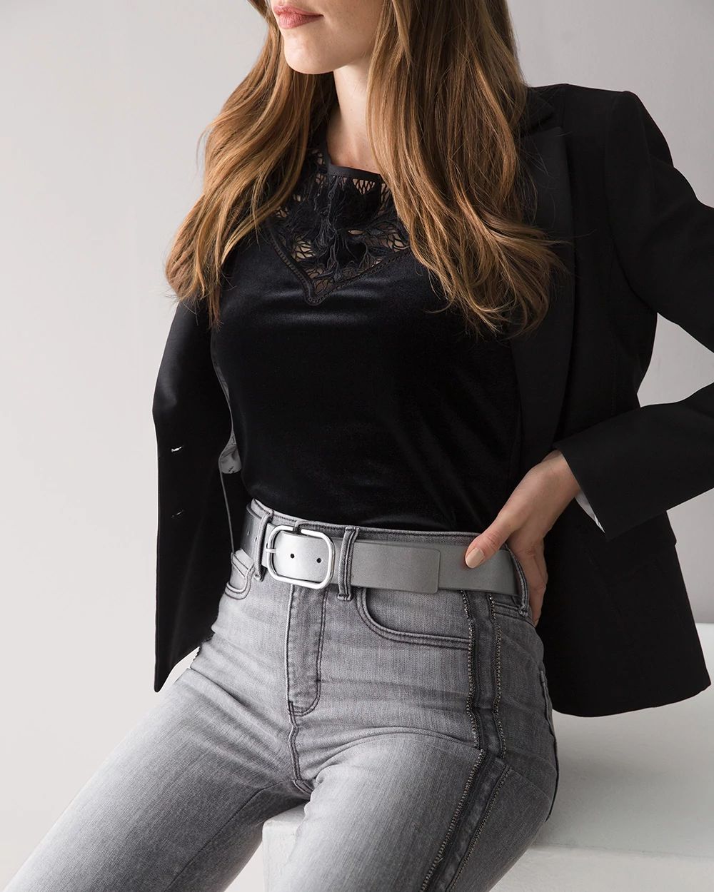 The Perfect Oval Buckle Belt