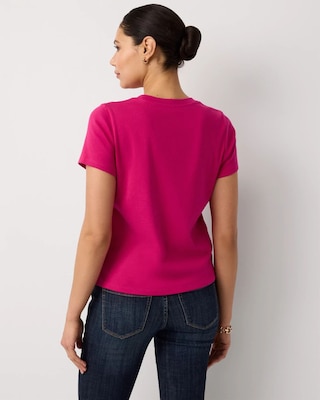 Side Button Tee click to view larger image.