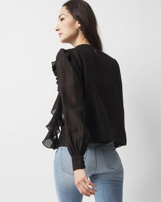 Ruffle Statement Blouse click to view larger image.
