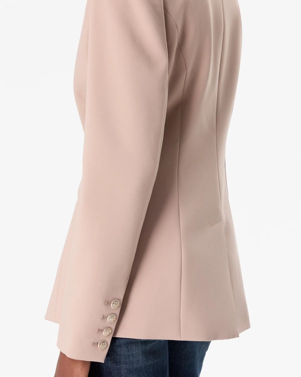 WHBM® Luxe Stretch One-Button Blazer click to view larger image.