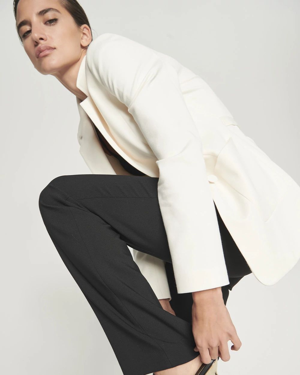 Petite High-Rise Blake Bootcut Pant