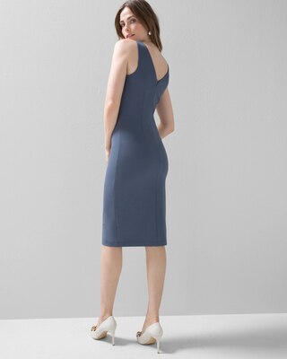 WHBM® AURA Sleeveless Sculpting Sheath Dress