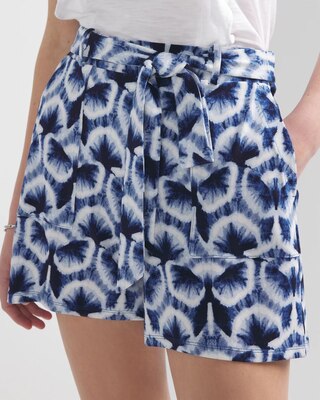 High-Rise Matte Jersey Shorts