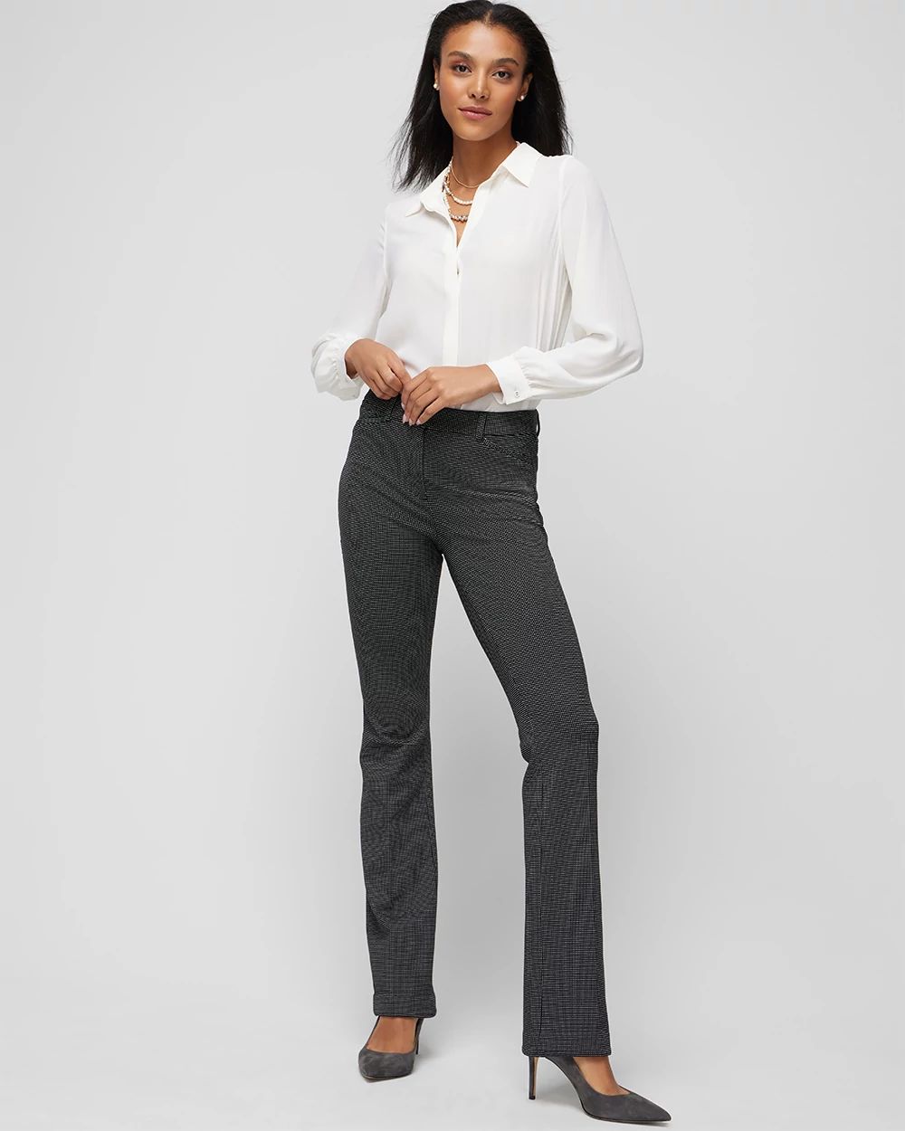 Bootcut stretch pants new arrivals