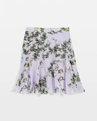 Floral Mini Skirt click to view larger image.