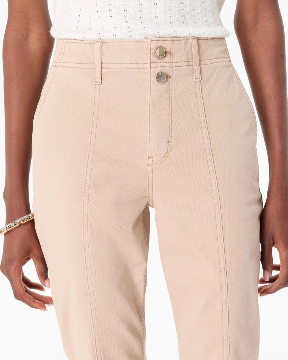 Pret Seamed High-Rise Bootcut Jean click to view larger image.