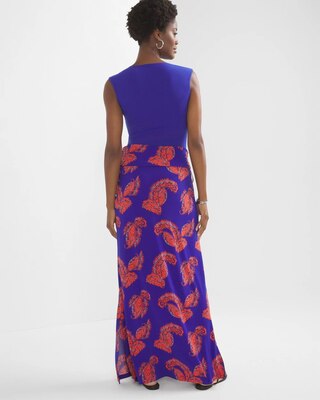 Matte Jersey Convertible Maxi Skirt