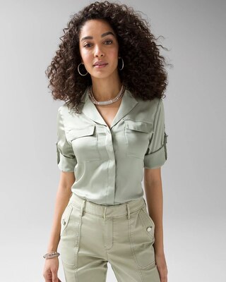 Soft Shirt with Adjustable Sleeves