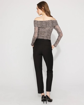 High-Rise Elle Slim Ankle Pant click to view larger image.