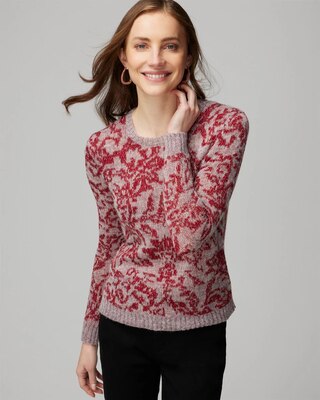 Floral Crewneck Pull Over