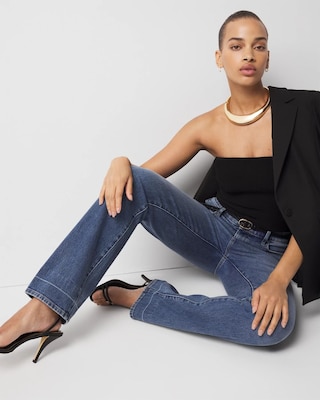 Petite Extra High-Rise Straight Jean click to view larger image.