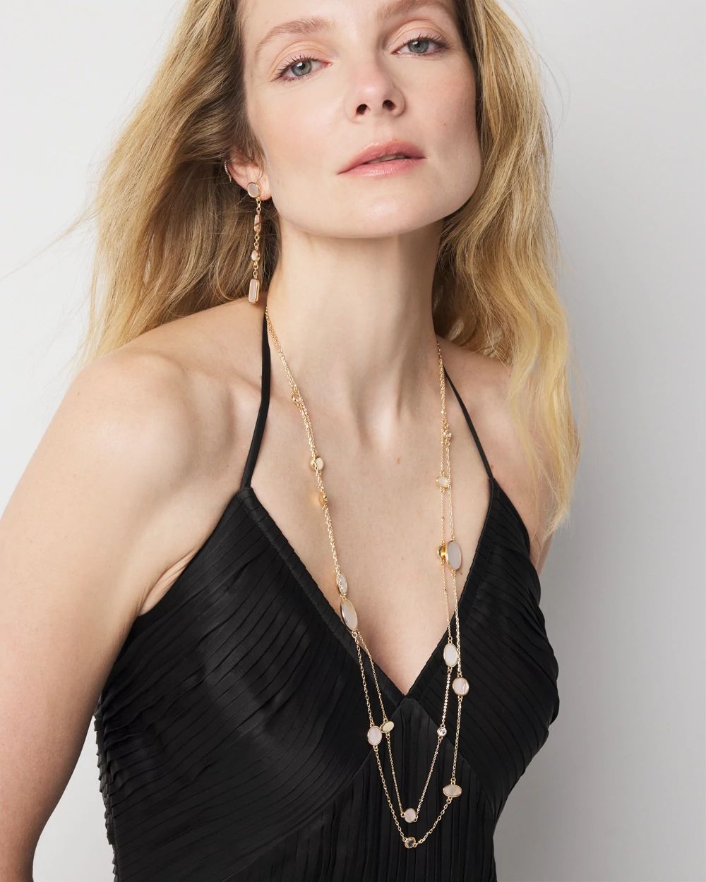Mother of Pearl Convertible Necklace