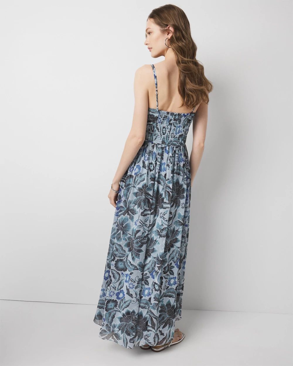 Petite Printed Maxi Dress