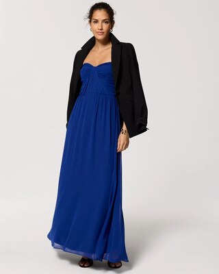 Strapless Chiffon Gown click to view larger image.