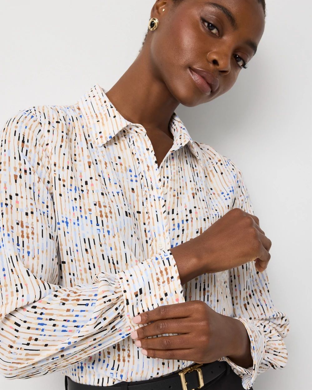 Soft Shirt with Piping