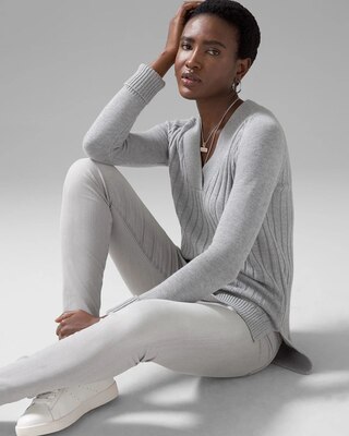 Long Sleeve Ribbed Tunic