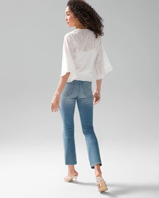 High Rise Sculpt Boot Crop Jeans