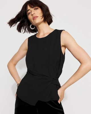 Draped Waist Shell