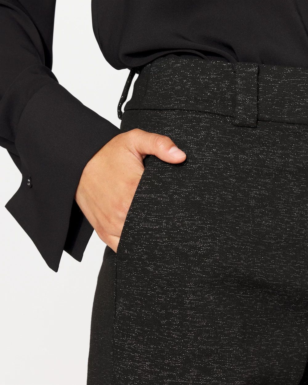 Blake Lurex Slim Boot Pant click to view larger image.