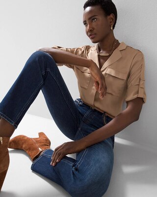 Soft Shirt with Adjustable Sleeves