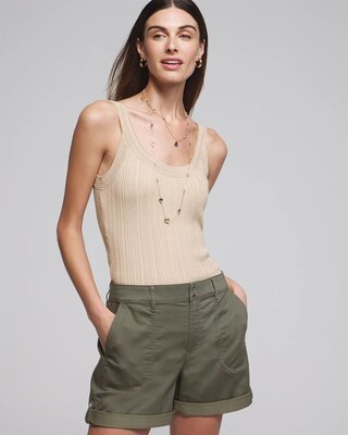 Outlet WHBM Stitch Accent Tank