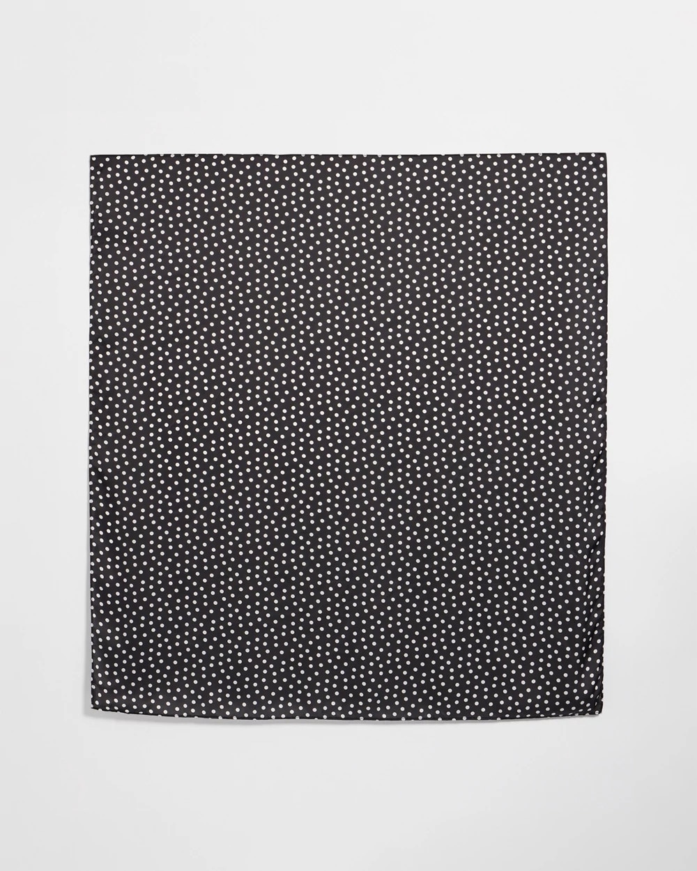 Dot Print Square Scarf