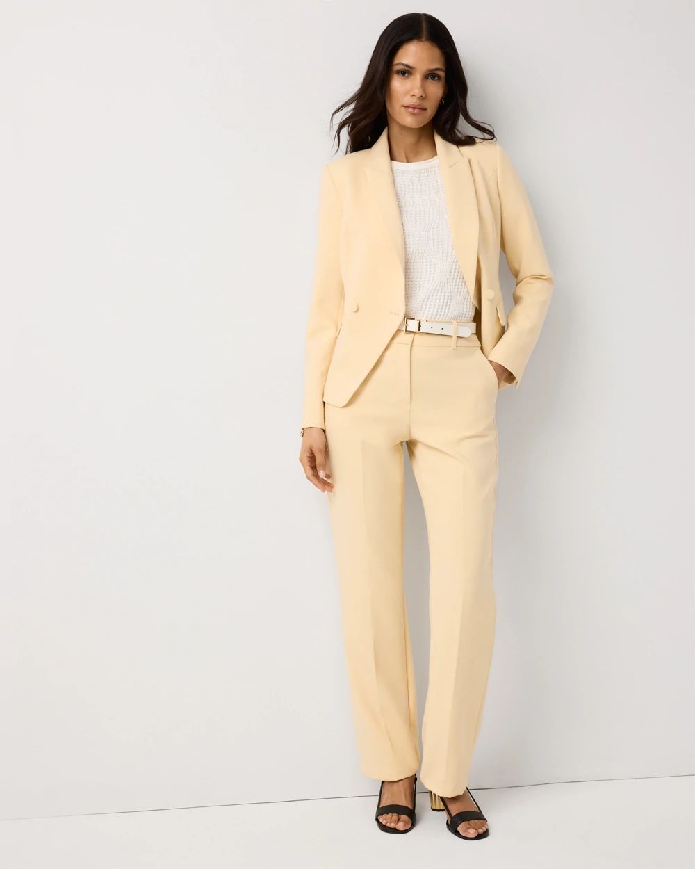 Petite High Rise Riley Trouser