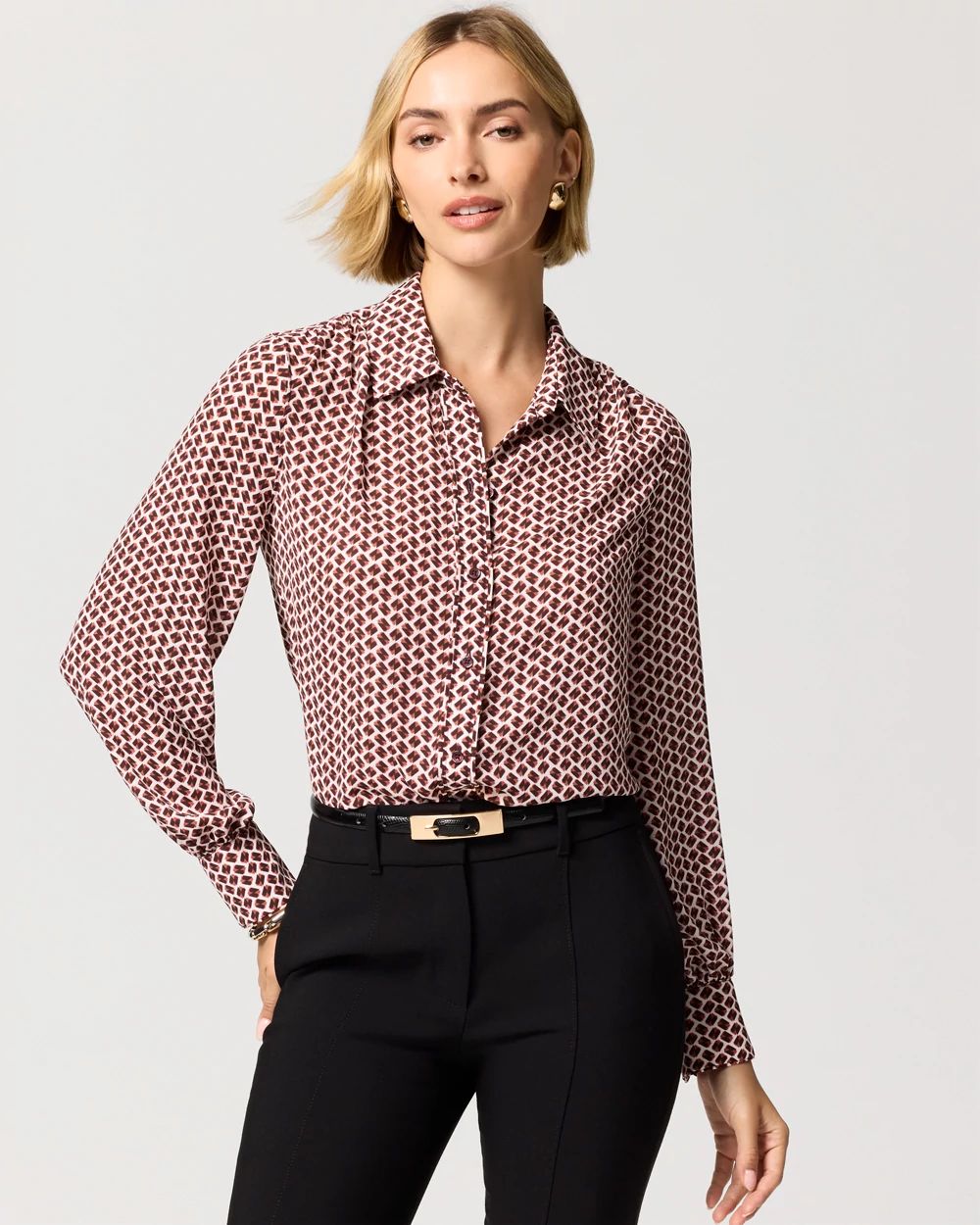 Soft Shirt with Piping