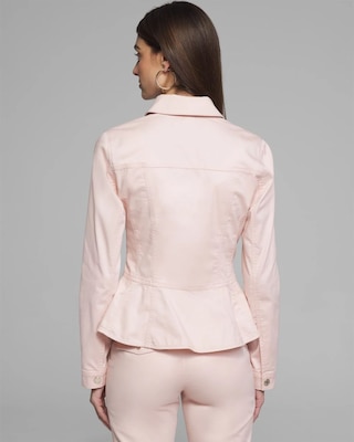 Outlet WHBM Casual Peplum Jacket click to view larger image.