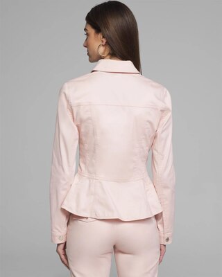 Outlet WHBM Casual Peplum Jacket