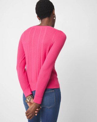 Cashmere Blend Crewneck Sweater click to view larger image.