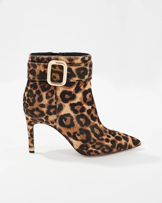 Leopard Ankle Boot click to view larger image.