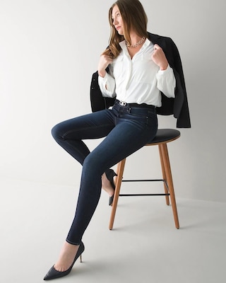 High-Rise Sculpt Skinny Ankle Jeans