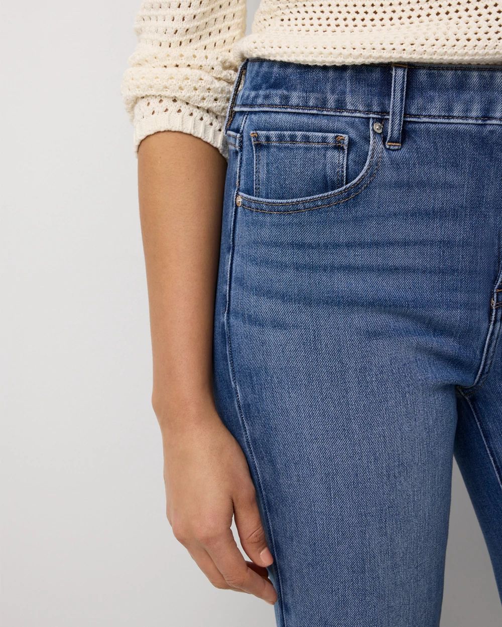 Petite Extra High-Rise Straight Jean