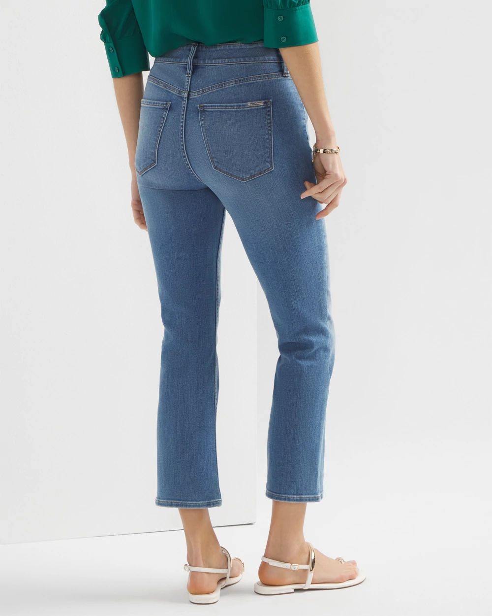 High-Rise Everyday Soft Crop Bootcut Jeans