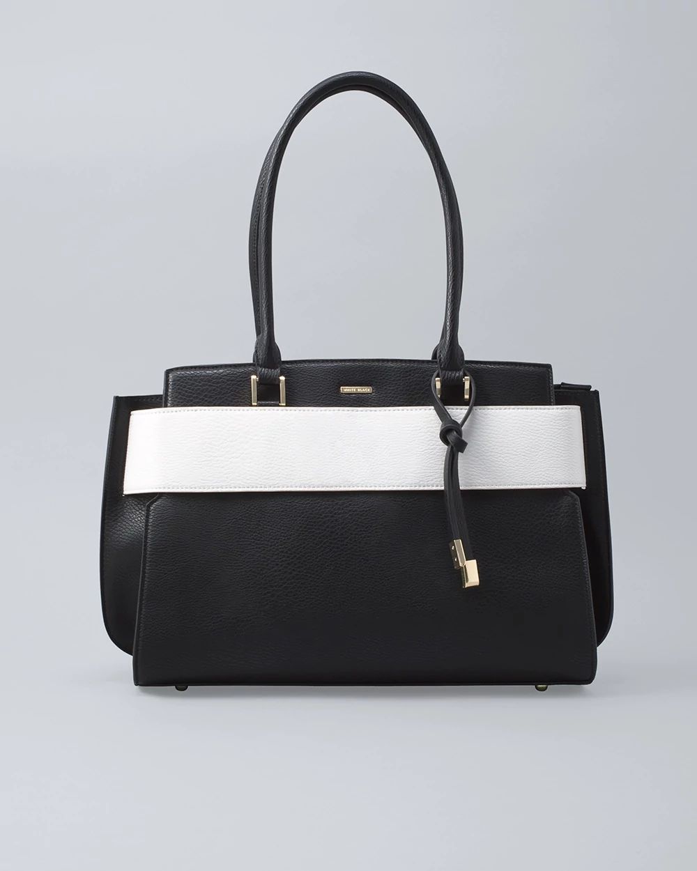 Convertible Two-Tone Tote