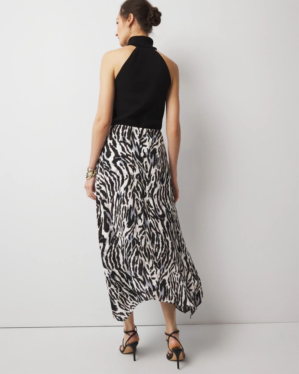 Leopard Midi Skirt