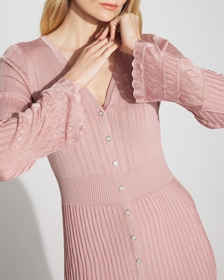 Button-Down Sweater Dress click to view larger image.