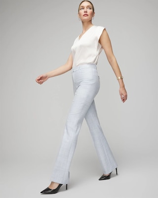 WHBM® Ines Slim Bootcut Pant click to view larger image.