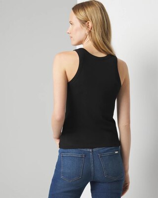 Cotton Modal Scoop Neck Tank click to view larger image.