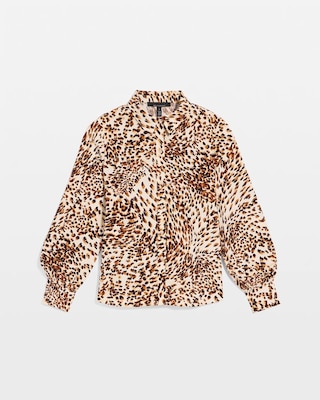 Button Front Collared Shirt