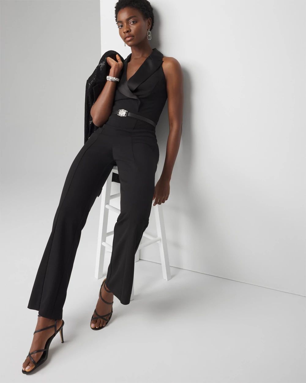 Tuxedo Jumpsuit