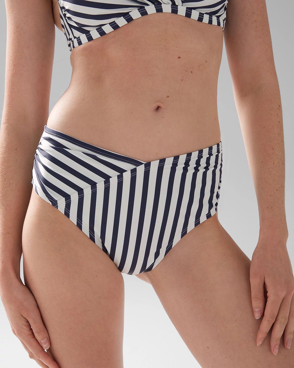 High-Waist Wrap Bikini Bottom