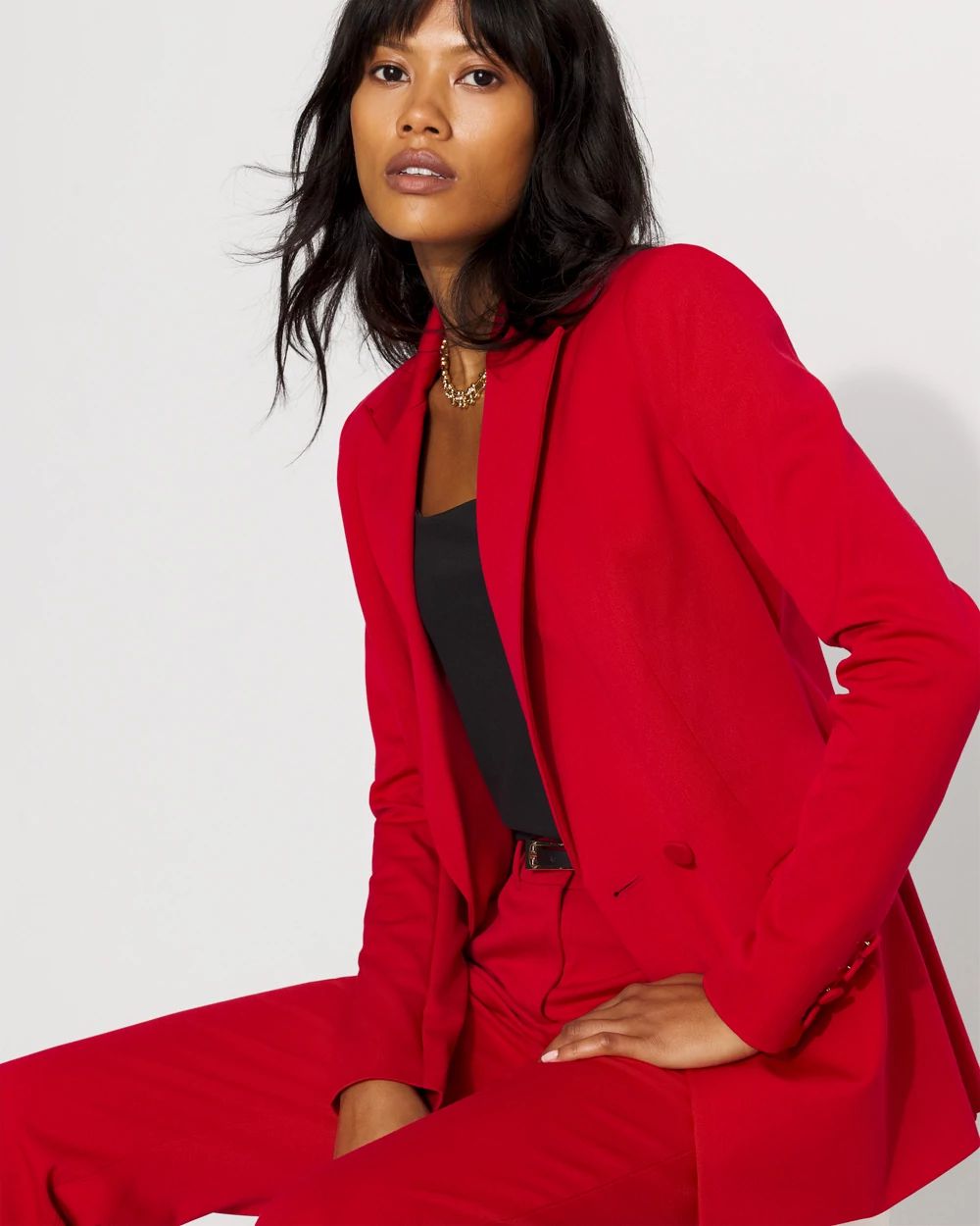 Double-Breasted Blazer