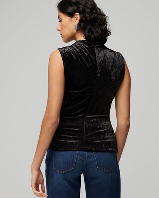Crushed Velvet Shell
