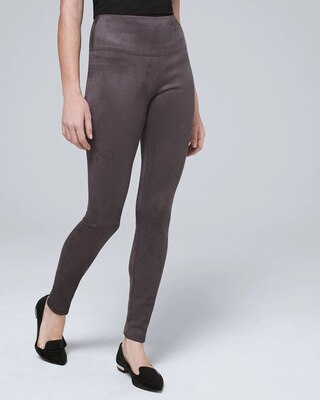Vegan Suede WHBM® Runway Legging