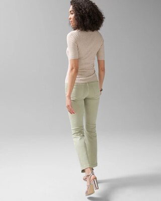 Cashmere-Blend Button Polo Sweater