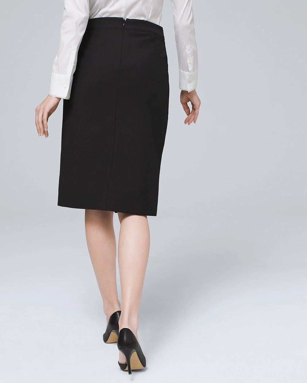 Wrap Pencil Skirt